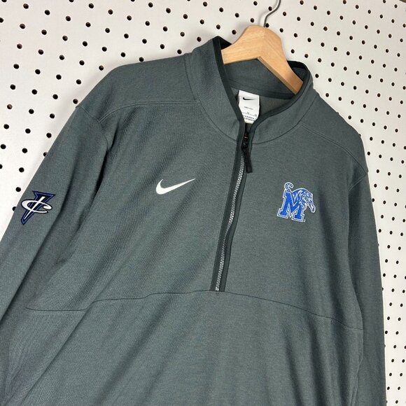 Nike 1 Cent Memphis Tigers XLT Quarter Zip NWT Coach Sideline Penny Hardaway‎ - Picture 2 of 6